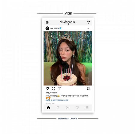 ACE (에이스) [JIA] Instagram Update