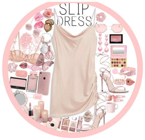 style a slip dress outfit for contest