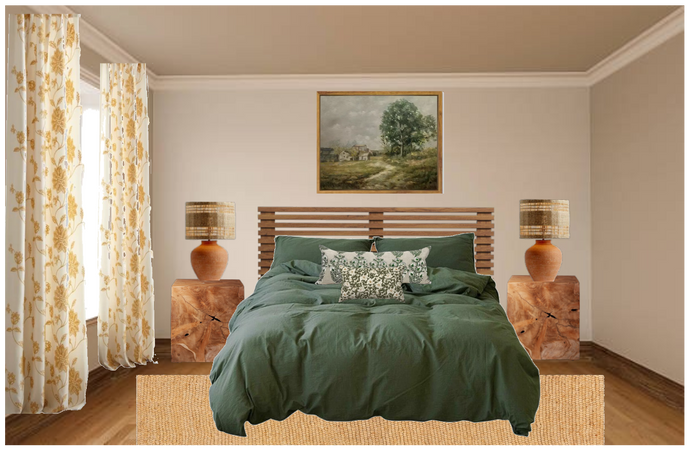 Modern Pastoral Style Bedroom