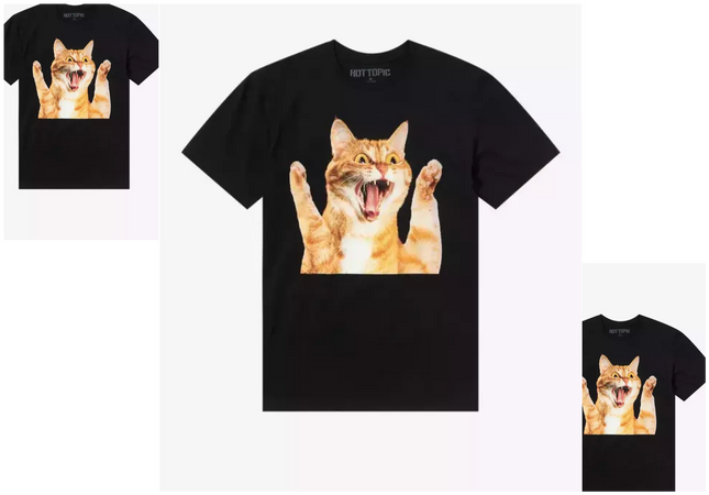 Cat Screaming T-Shirt