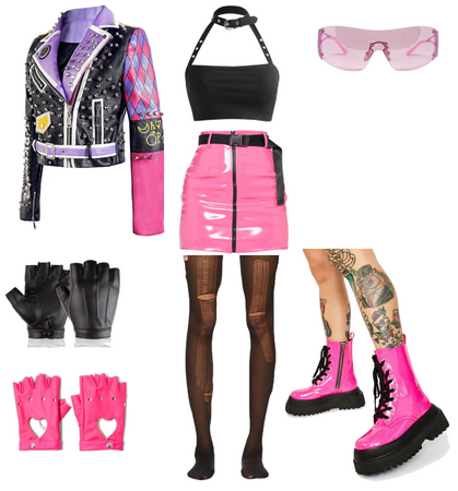 Kpop - Girl crush concept inspired outfit