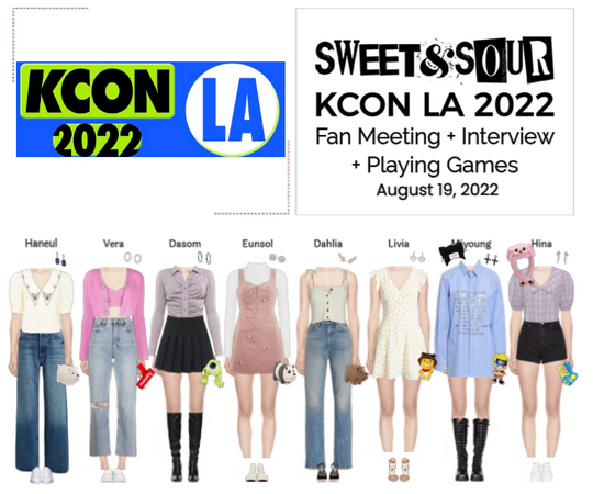 [SWEET&SOUR] KCON LA 2022