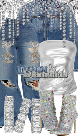 DENIM & DIAMONDS Outfit
