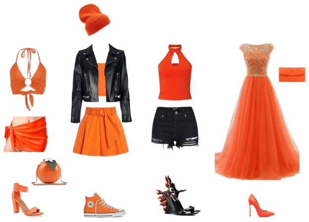 Orange Outfits
