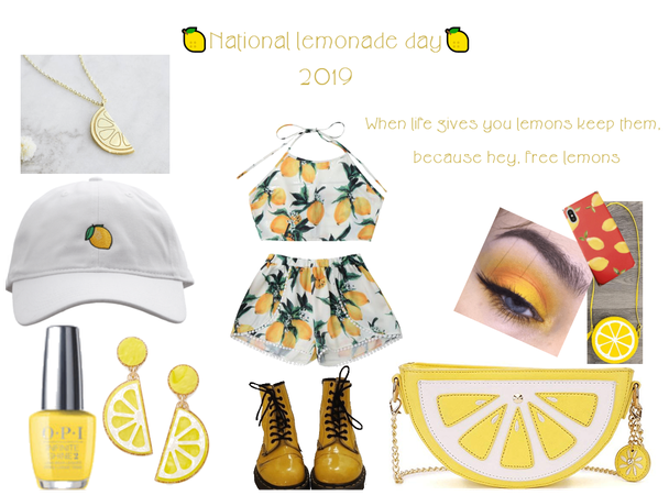 🍋National lemonade day🍋