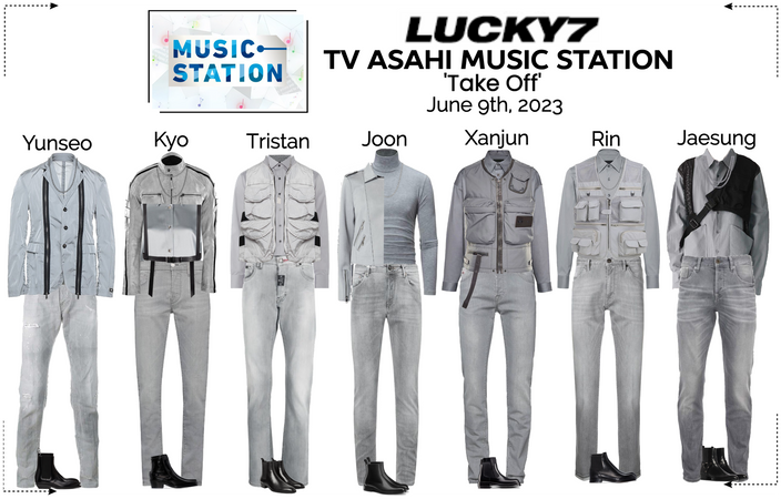 LUCKY7 (럭키세븐) [TV ASAHI MUSIC STATION] 'Take Off'