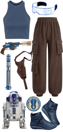 Star Wars OC—Blue and Brown