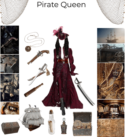 I’m a the Queen of the world,nobody can stop me. Queen Pirate outfit look idea by g.o. 2022