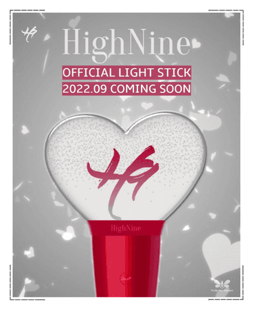 HighNine (하이 나인) Announcement Official Lightstick