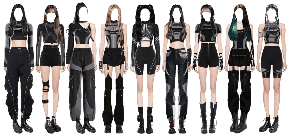 [ NMIXX - DICE ] stage outfits