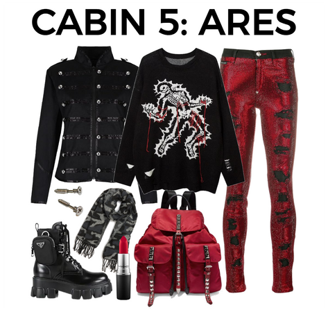 CABIN 5: ARES (CAMP HALF-BLOOD)