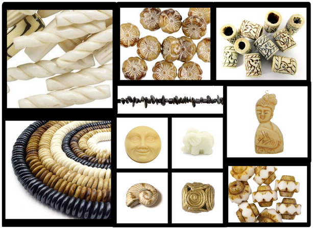 Ancient Ivory Bead Mix
