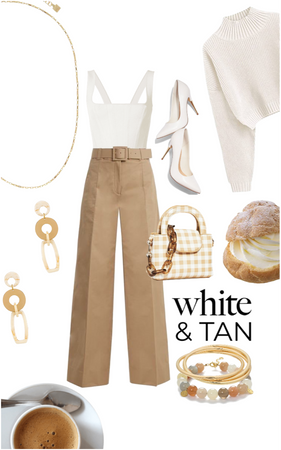White & Tan