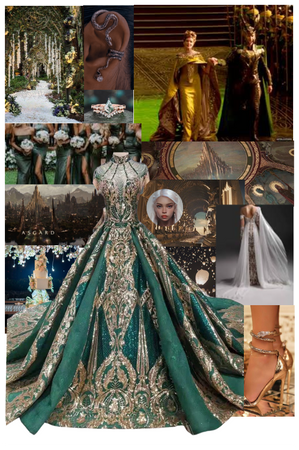 Anna And Loki's Wedding in Asgard
