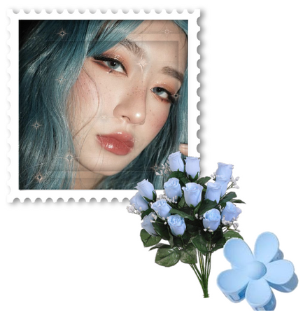 blue korean girl for you guys hope u like it