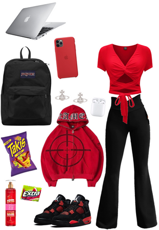 School Outfit Idea Week 2 Day 5 Friday