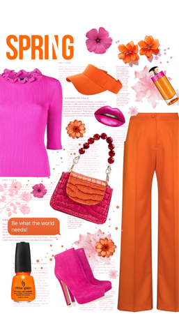 Ultra Pink and Blazing Orange!