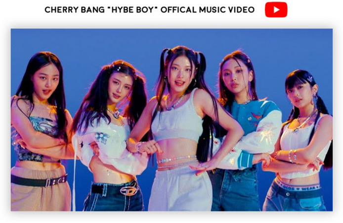 CHERRYBANG “Hype Boy” Official Music Video