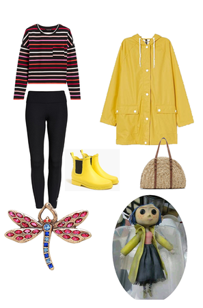 Coraline Inspired outfit