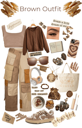 Brown Outfit (Sneakers Challenge)