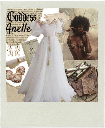“Anelle, the goddess of parchment”