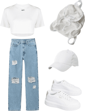 white clothes