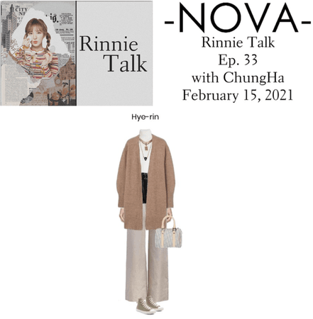 -NOVA- | Rinnie Talk with ChungHa