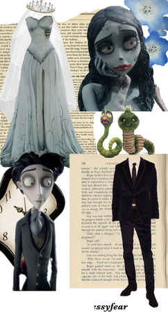 Corpse bride(victor and maggot)