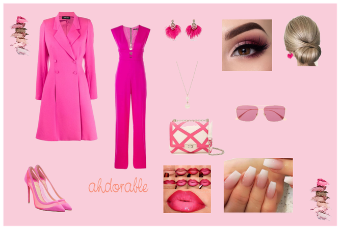 Femininity wears pink: for a chic and modern look.