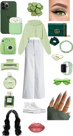 Would you wear this cucumber themed outfit?