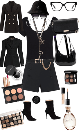 black dressing