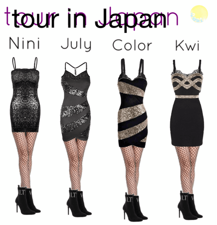tour in Japan concert outfits