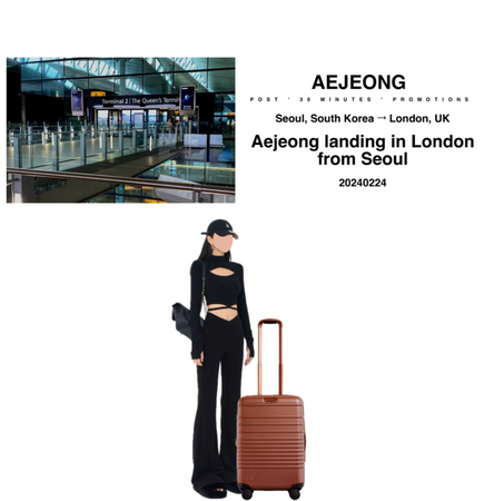 AEJEONG — Seoul to London