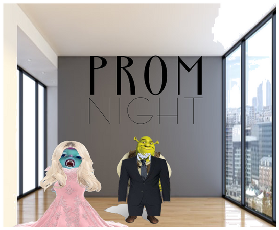 prom with shrek and bibble
