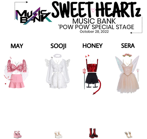 {SWEET HEARTz}’Pow Pow’ Music Bank Special Stage