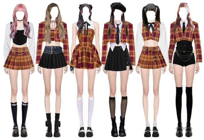 STAGE OUTFITS [ BLACKPINK ] [ IVE - Kitsch ]