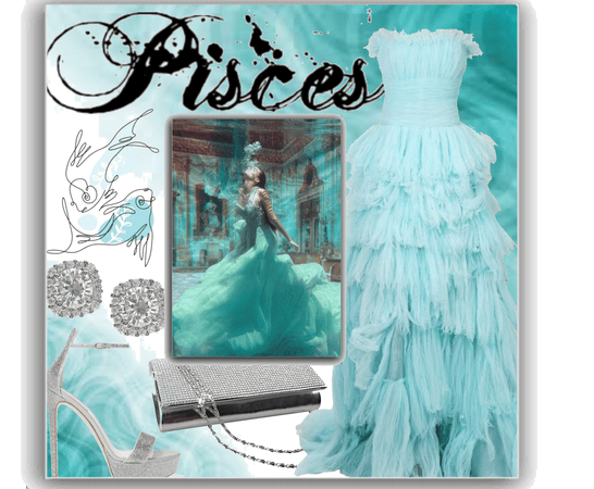 Pisces formal outfit ball gown