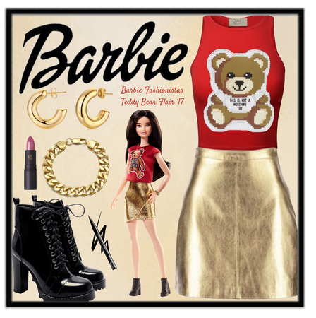 Barbie fashionistas teddy bear flair 17