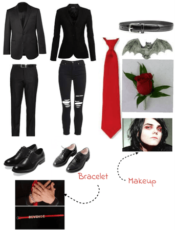 Gerard Way Inspired Outfit