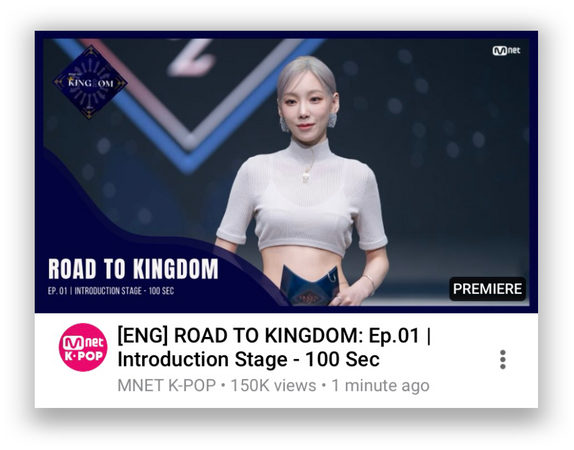 lROAD TO KINGDOM: Ep.01 | Introduction Stage - 100 Sec