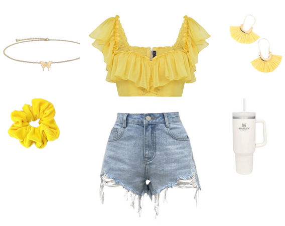 Yellow cute outfit