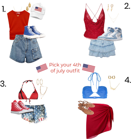 pick your 4th of July outfit