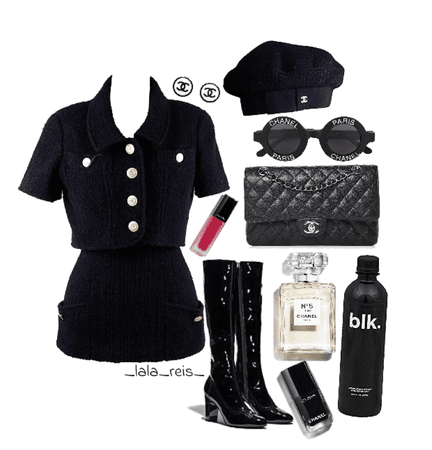 Black Chanel Outfit