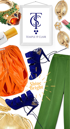shine bright with Temple St. Clair