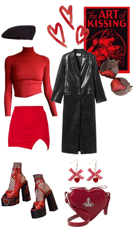be my valentineoutfit 🖤❤️💌🌹