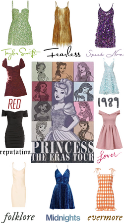 Disney princess era's tour outfits