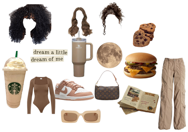 brown #fashion #brown #coffee #hair #stanley