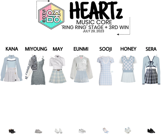 {HEARTz}‘Ring Ring’ Music Core Stage + 3rd Win