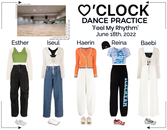 ♡’CLOCK (오시계) [DANCE PRACTICE] 'Feel My Rhythm'