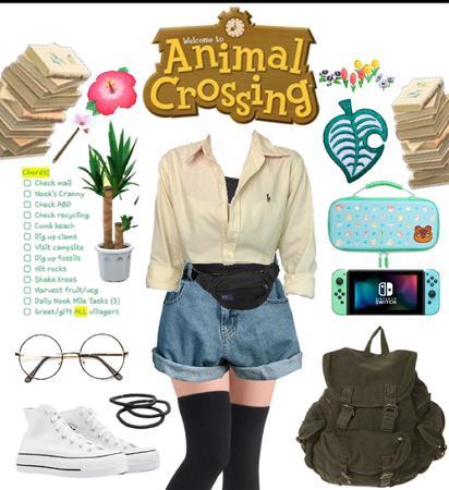 animal crossing outfit (Pinterest inspo)